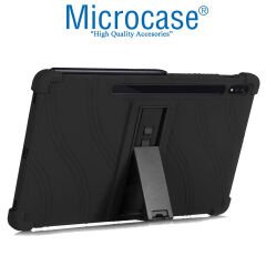 Microcase Samsung Galaxy Tab S9 FE X510 10.9 inch Tablet için Standlı Silikon Kılıf - AL3309