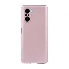 Microcase Xiaomi Mi 11i Premium Matte Silikon Kılıf - Rose Gold