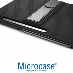 Microcase Samsung Galaxy Tab S9 FE Plus X610 12.4 inch Tablet için Standlı Silikon Kılıf - AL3309