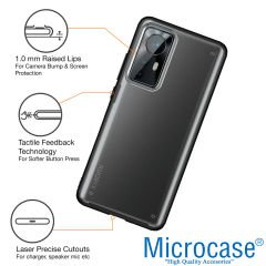 Microcase Xiaomi 12 Lite Luna Serisi Köşe Korumalı Sert Rubber Kılıf - AL3422