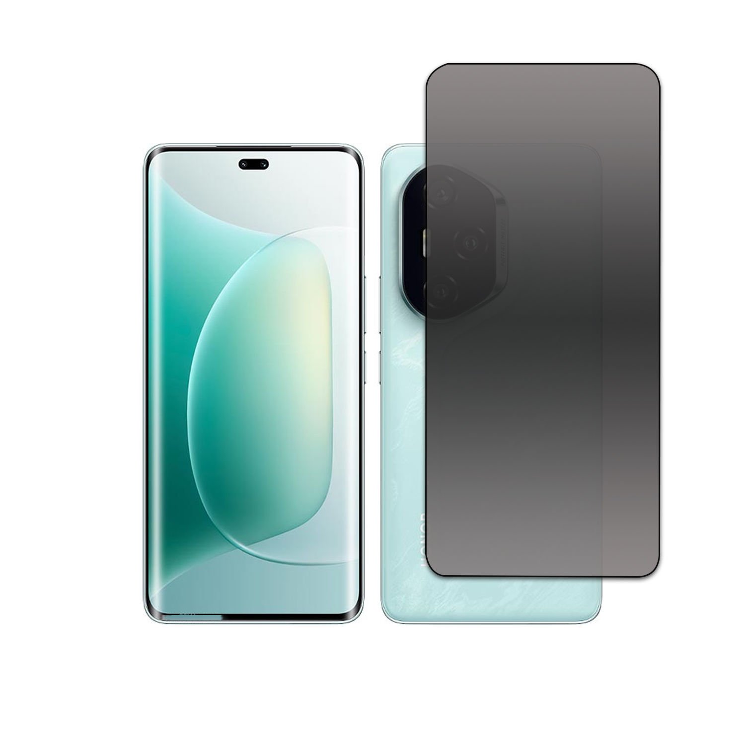 Microcase Honor 300 Pro Privacy Gizlilik Filtreli Tam Kaplayan Tempered Cam - AL3125
