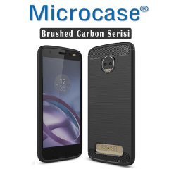 Moto Z2 Force Brushed Silikon Kıllıf + Şarj ve Kulaklık Adaptörü
