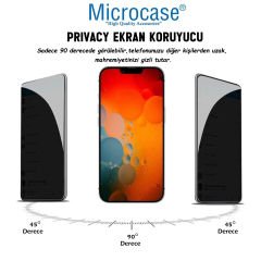Microcase Honor 300 Pro Privacy Gizlilik Filtreli Tam Kaplayan Tempered Cam - AL3125