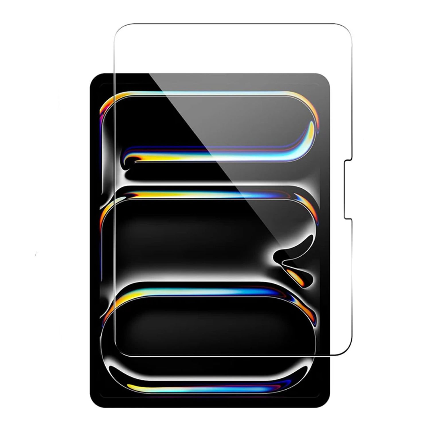 Microcase Apple iPad Pro 13 2024 Tablet Uyumlu Tablet Tempered Glass Cam Koruma - Al8101