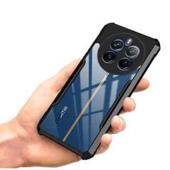 Microcase Realme 12 Plus ile uyumlu Airbag Serisi Darbeye Dayanıklı Köşe Korumalı Tpu Kılıf - AL3370