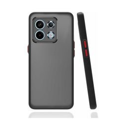 Microcase Infinix GT 10 Pro London Serisi Darbeye Dayanıklı Kılıf - Siyah AL3415