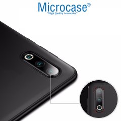 Microcase Meizu 16s Pro Elektrocase Serisi Silikon Kılıf Siyah + Tempered Glass Cam Koruma (SEÇENEKLİ)