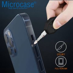 Microcase Iphone 15 Hydrogel Esnek Üst Alt Yan Koruma Film Seti - AL4975