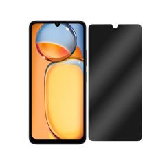 Microcase Xiaomi Poco M6/Redmi 13C 5G Privacy Gizlilik Filtreli Tam Kaplayan Tempered Cam-AL3125