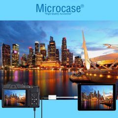 Microcase Lightning iPhone iPad to USB Kamera Adaptörü - Lightning to USB Beyaz - AL2470