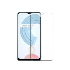 Microcase Realme C21Y Tempered Glass Cam Ekran Koruma