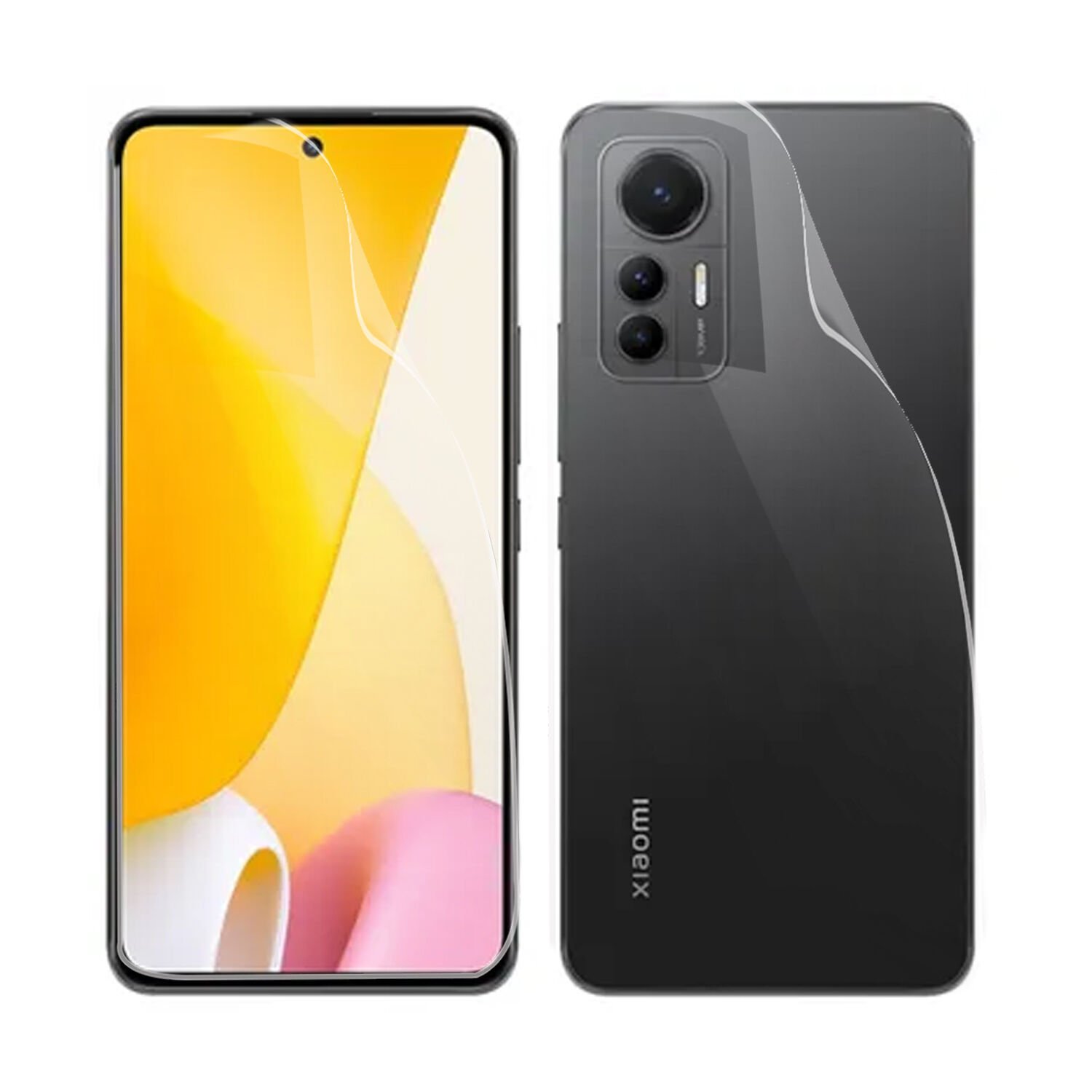 Microcase Xiaomi 12 Lite Full Ön Arka Kaplama Koruma Filmi - AL3279