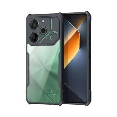 Microcase Tecno Pova 6 Pro ile uyumlu Airbag Serisi Darbeye Dayanıklı Köşe Korumalı Tpu Kılıf - AL3370