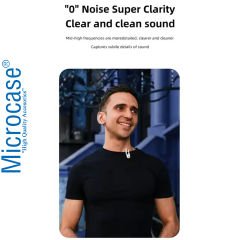 Microcase Lightning Girişli Çiftli Profesyonel Wireless Kablosuz Yaka Mikrofonu Lavalier - AL4136