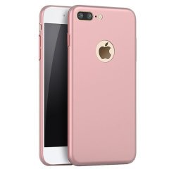 Apple iPhone 7-7 Plus Premium Matte Silikon Kılıf + Cam Koruma