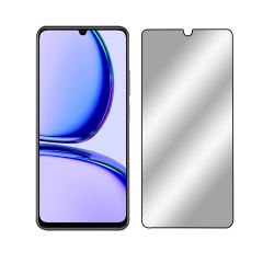 Microcase Realme Note 50 / Realme C53 Tam Kaplayan Çerçeveli Tempered Ekran Koruyucu -AL3276