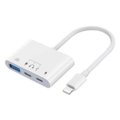 Microcase Lightning to Type C USB iphone iPad Bağlantı Şarj ve Kamera Adaptörü - AL4134