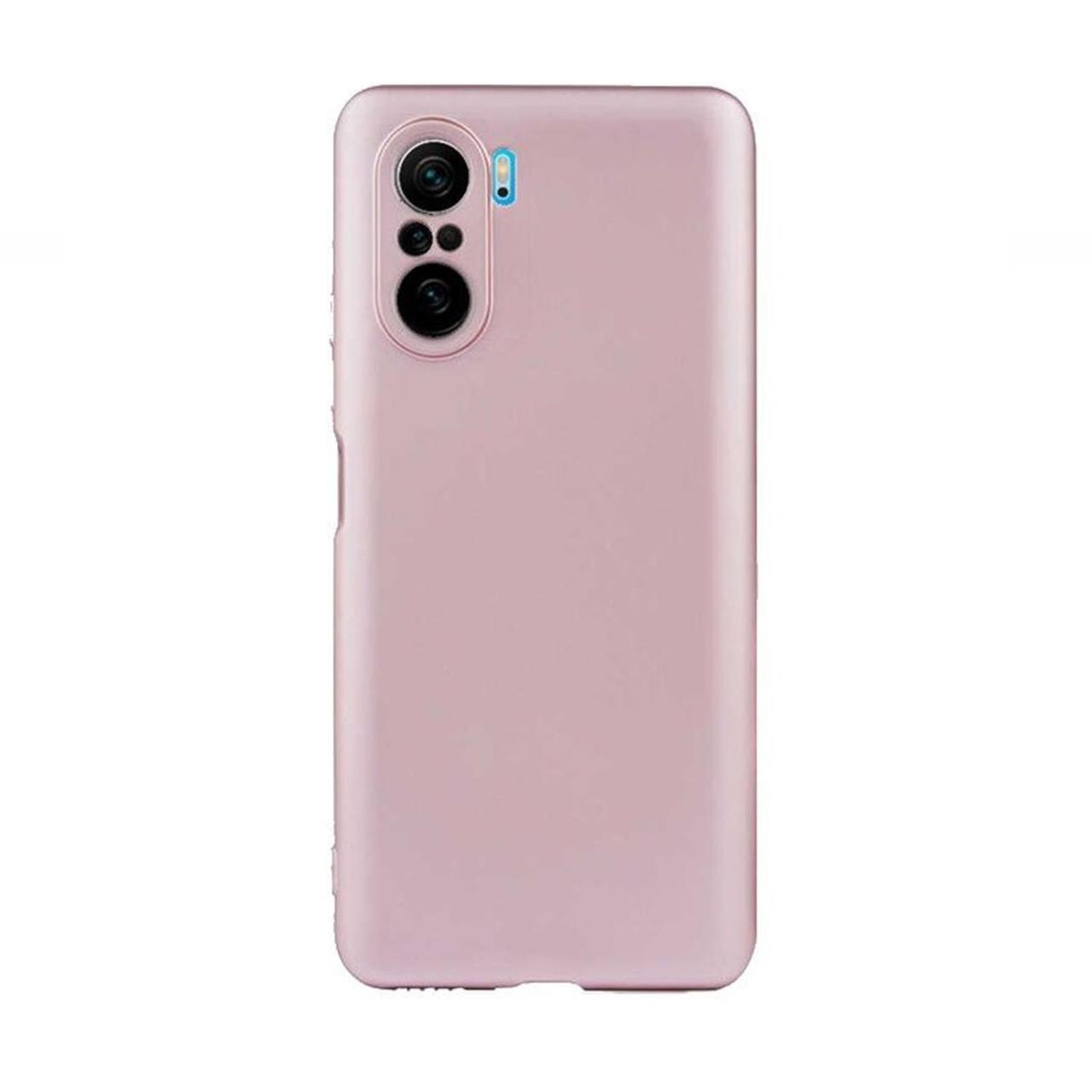 Microcase Xiaomi Redmi K40 Pro Premium Matte Silikon Kılıf - Rose Gold