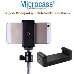 Microcase Tripod - Monopod için Telefon Tutucu Başlık 10 cm - AL2631