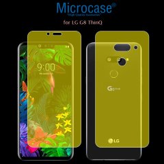 Microcase LG G8 ThinQ Full Ön Arka Kaplama Koruma Filmi