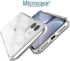 Microcase iPhone 11 Ultra İnce 0.2 mm Soft Silikon Kılıf - Şeffaf