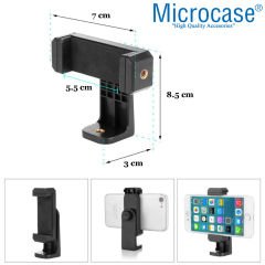 Microcase Tripod - Monopod için Ayarlanabilir Telefon Tutucu Başlık - AL2534