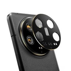 Microcase Xiaomi 14 Ultra  Uyumlu Kamera Lens Koruma Halkası - Kapalı Tasarım -Siyah AL3401