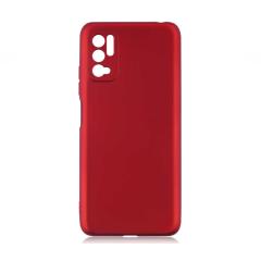 Microcase Xiaomi Redmi Note 10 5G Premium Matte Silikon Kılıf - Kırmızı