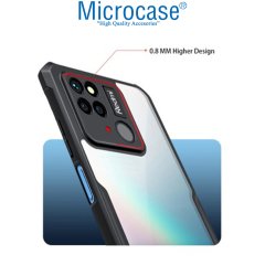 Microcase Xiaomi Redmi 10C Airbag Serisi Darbeye Dayanıklı Köşe Korumalı Kılıf