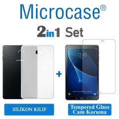 Samsung Galaxy Tab A P580 P585 P587 Silikon Kılıf + EKRAN KORUMA