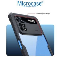 Microcase Xiaomi Poco X4 Pro 5G Airbag Serisi Darbeye Dayanıklı Köşe Korumalı Kılıf
