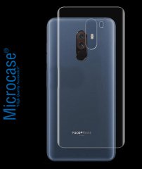 Microcase Xiaomi Pocophone F1 Full Arka Kaplama Koruma Filmi