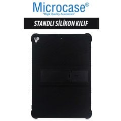 Microcase iPad Air 3.Nesil 10.5 inch 2019 Standlı Silikon Kılıf - Siyah