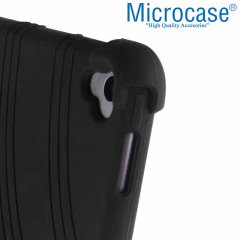 Microcase iPad Air 3.Nesil 10.5 inch 2019 Standlı Silikon Kılıf - Siyah