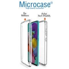 Microcase iPhone 7 Plus 360 Tpu Serisi Ön Arka Full Cover Şeffaf Kılıf