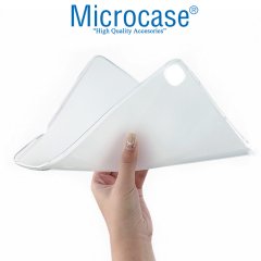 Microcase iPad Pro 4.Nesil 12.9 inch 2020 Silikon Kılıf - Şeffaf