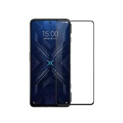 Microcase Xiaomi Black Shark 4S Pro Tam Kaplayan Çerçeveli Cam - Siyah