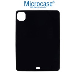 Microcase iPad Pro 4.Nesil 12.9 inch 2020 Silikon Kılıf - Siyah