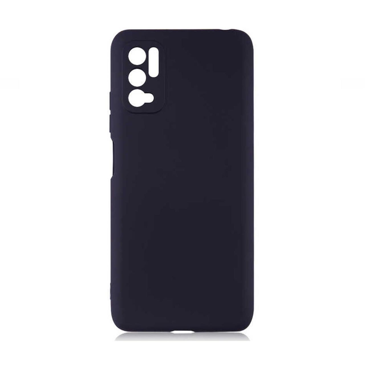 Microcase Xiaomi Poco M3 Pro Premium Matte Silikon Kılıf - Siyah