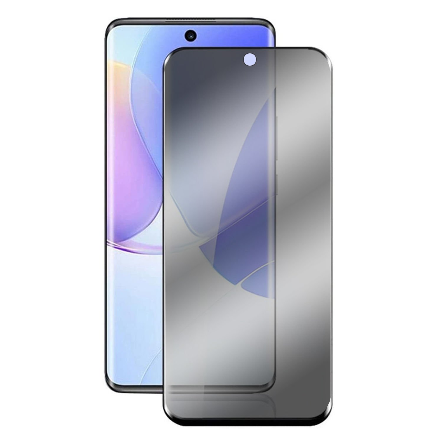 Microcase Huawei Nova 9 Privacy Gizlilik Filtreli Tam Kaplayan Cam Koruma - AL3125