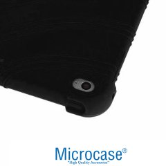 Microcase iPad Mini 5 2019 Standlı Silikon Kılıf - Siyah