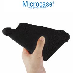 Microcase iPad Mini 5 2019 Standlı Silikon Kılıf - Siyah