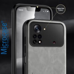 Microcase Xiaomi 11 Ultra için Luxury Leather Series Deri Desenli Plastik Koruma Kılıf - AL8125