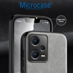 Microcase Xiaomi 11 Ultra için Luxury Leather Series Deri Desenli Plastik Koruma Kılıf - AL8125