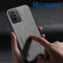 Microcase Xiaomi 11 Ultra için Luxury Leather Series Deri Desenli Plastik Koruma Kılıf - AL8125