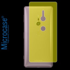 Microcase Sony Xperia XZ2 Full Arka Kaplama TPU Soft Koruma Filmi