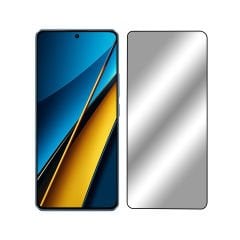 Microcase Xiaomi Poco X6/Redmi Note 13 Pro 5G Tam Kaplayan Çerçeveli Tempered Ekran Koruyucu -AL3276
