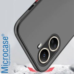 Microcase Huawei Nova 10 SE London Serisi Darbeye Dayanıklı Kılıf - Buzlu Siyah AL3415