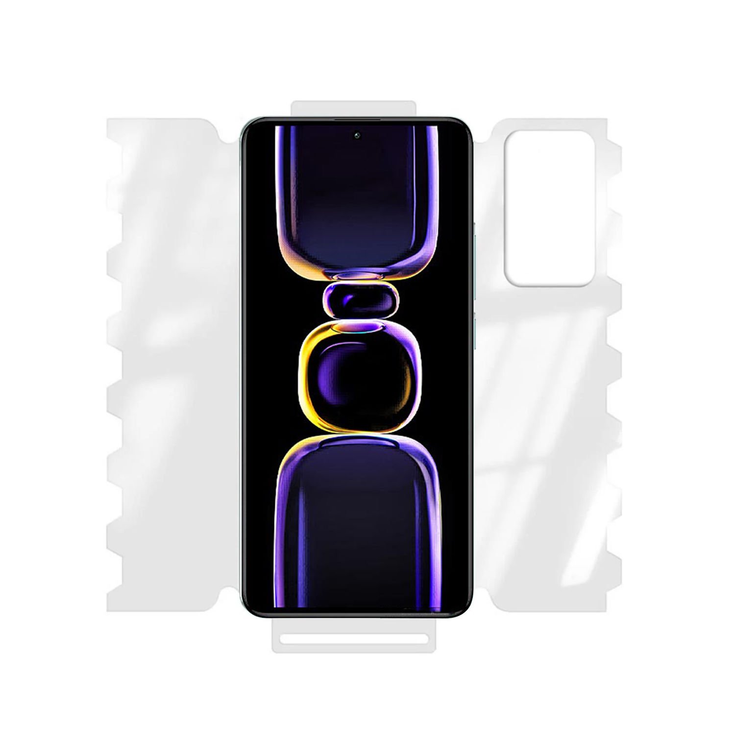 Microcase Xiaomi Redmi K60 / K60 Pro Ön Arka Yan Koruma Full Body Film - FL360