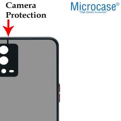 Microcase Oppo A55 London Serisi Sert Kılıf - Buzlu Siyah